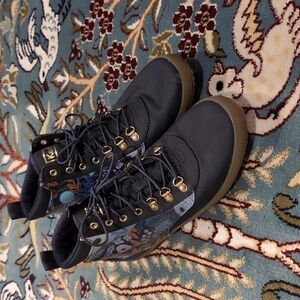 Keds Blue Floral Rainboots - Size 9.5